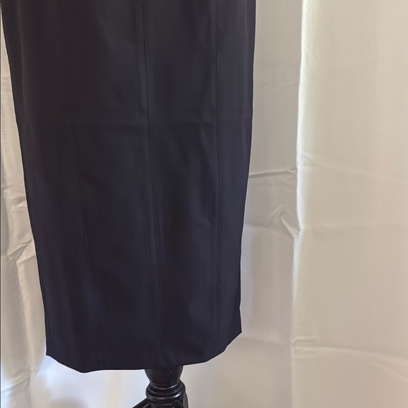 Christian Lacroix Little Black Dress. Lined form fit elastane stretch. Medium. - Picture 6 of 16